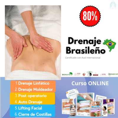 curso drenaje linfático brasileño